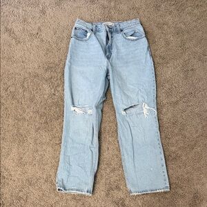 Abercrombie & Fitch Light Blue Boyfriend Jeans